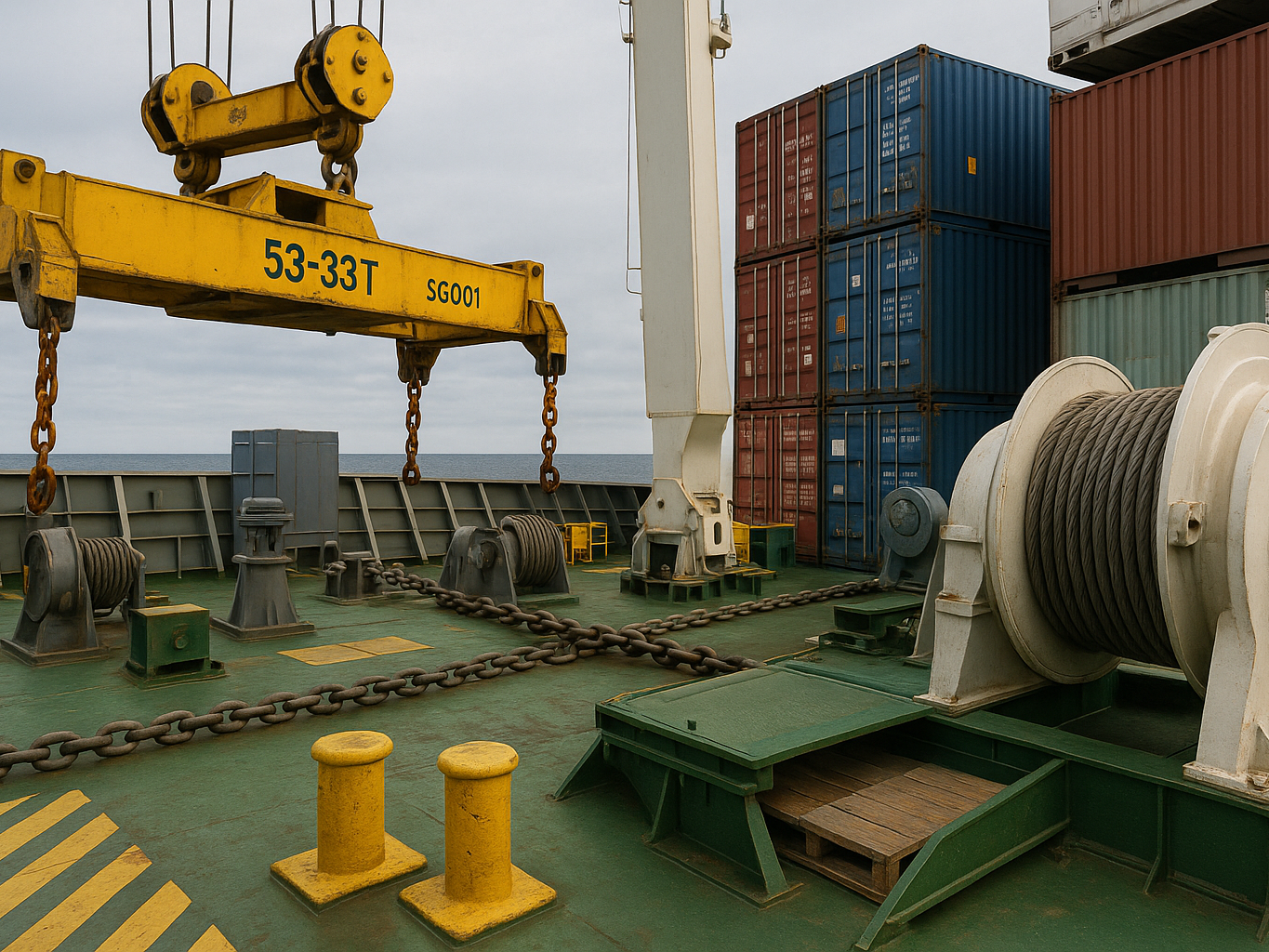 Cargo Ship Equipment