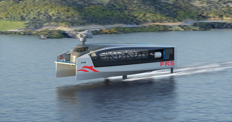 An Artemis EF-24 Passenger ferry in operation