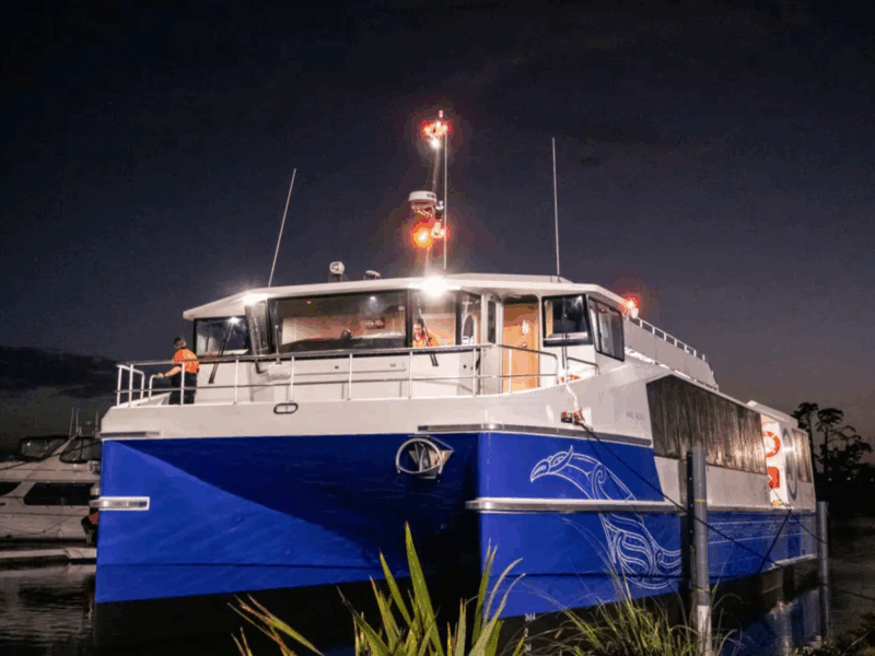 An image of the EVM200 docked