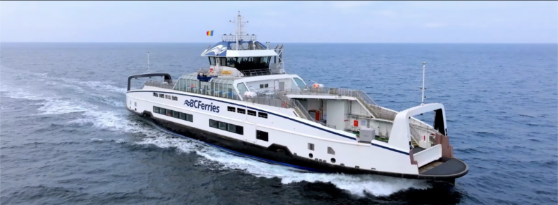A BC Ferries vessel