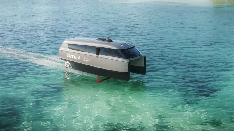 A Candela P-12 ferry