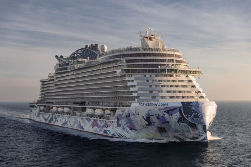 Fincantieri delivers Norwegian Luna in Marghera