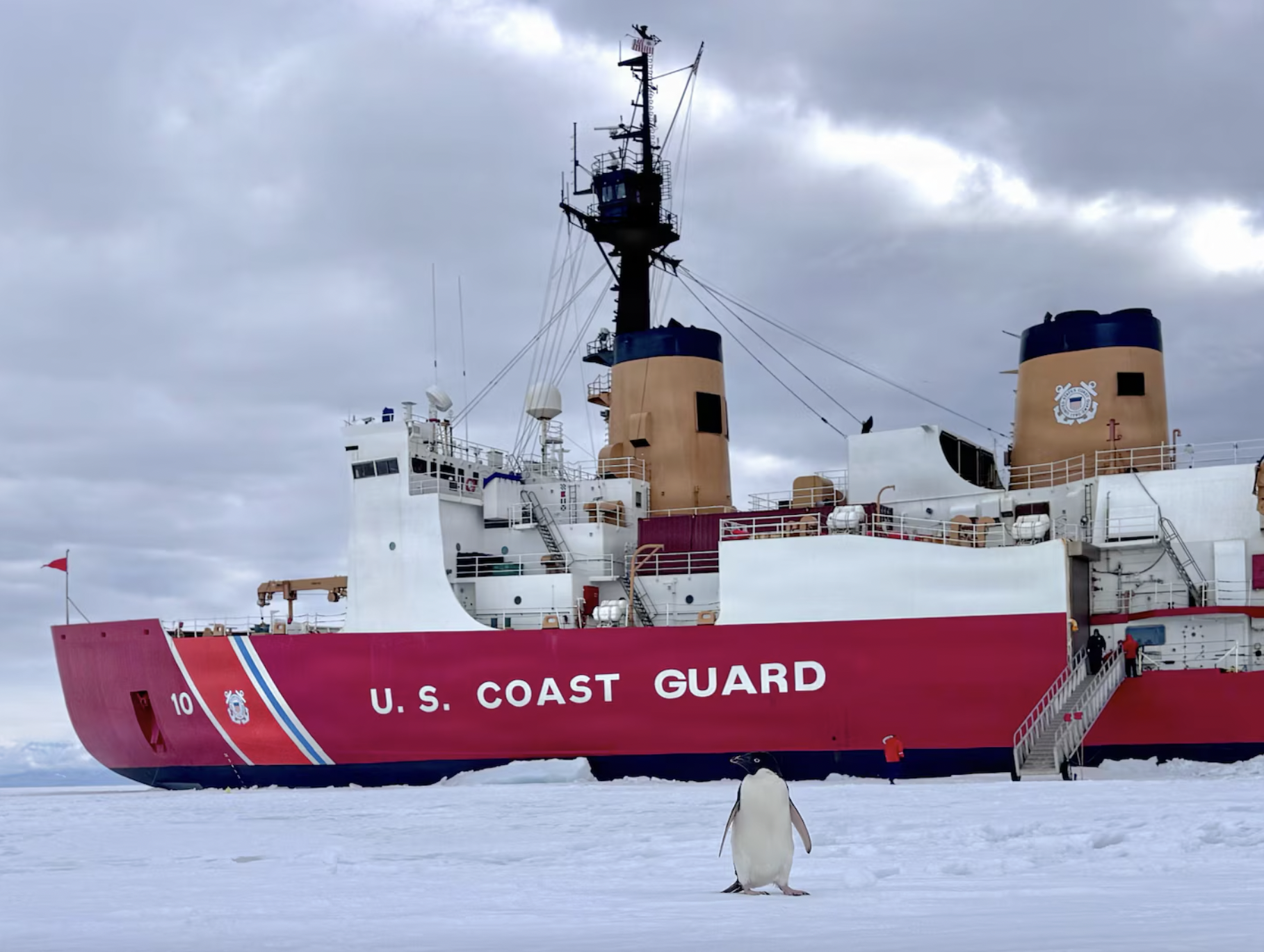 U.S. Coast Guard Cutter Polar Star completes Operation Deep Freeze 2026