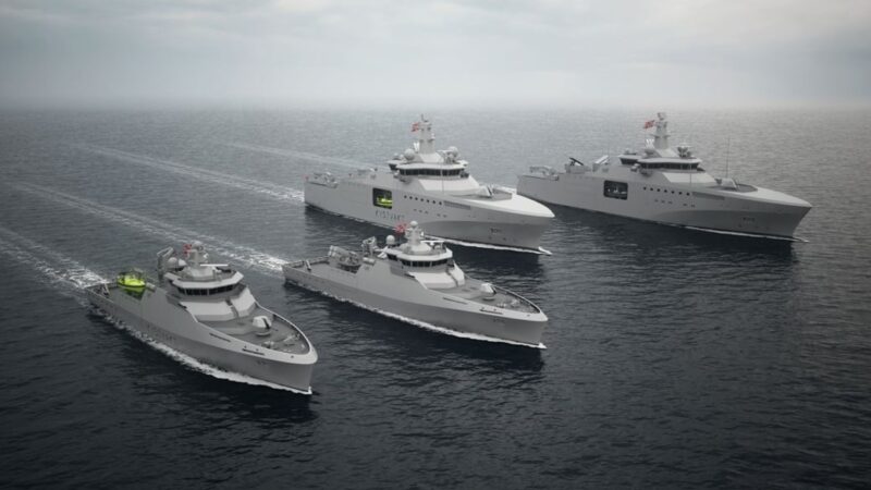 image of ships in water