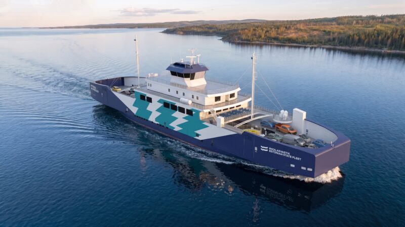 The vessel is scheduled to enter operation in 2028