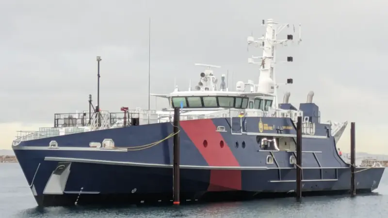 first Evolved Cape–class Patrol Boat (ECCPB) for the Australian Border Force (ABF).