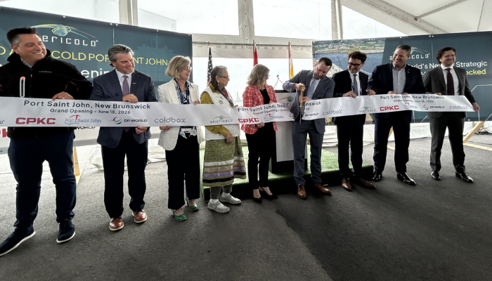 Americold opens first-of-its-kind import-export hub in Port Saint John