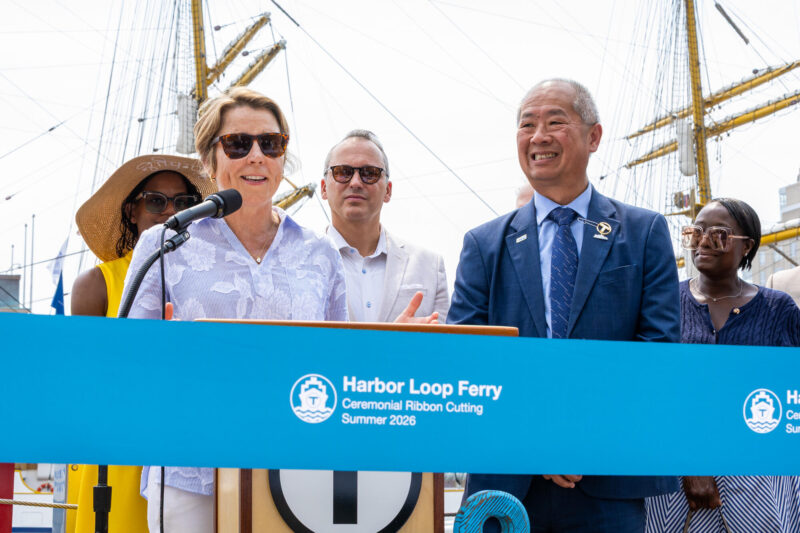 The weekday ferry service connects North Station, Aquarium, Seaport and Logan Airport via the new F10 route