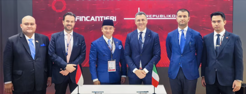Fincantieri and Republikorp team photo