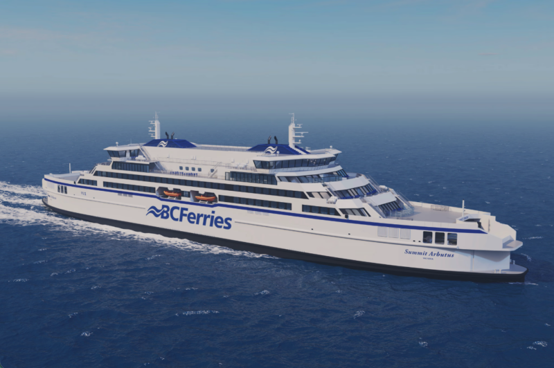 BC Ferries design rendering